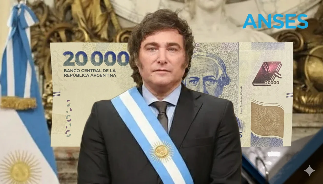 Milei anuncia reintegro del 100% para empleados de ANSES hasta $500.000