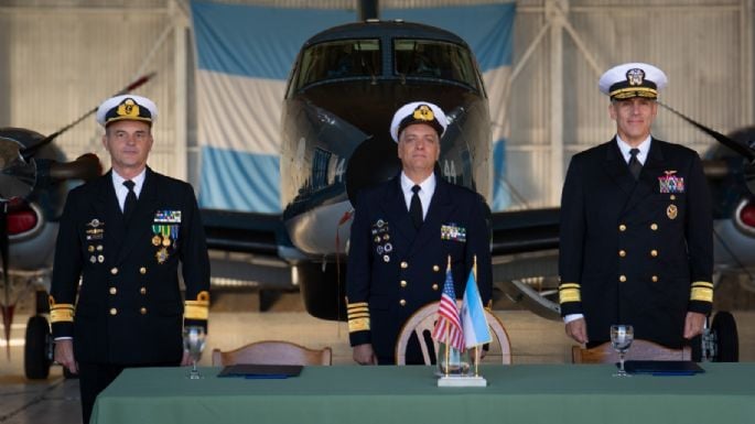 La Armada y el Comando Sur de Estados Unidos firmaron un acuerdo para patrullar el Mar&nbsp;Argentino