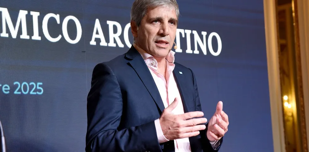 Caputo destacó que el PBI alcanzó un nuevo máximo histórico en el primer trimestre