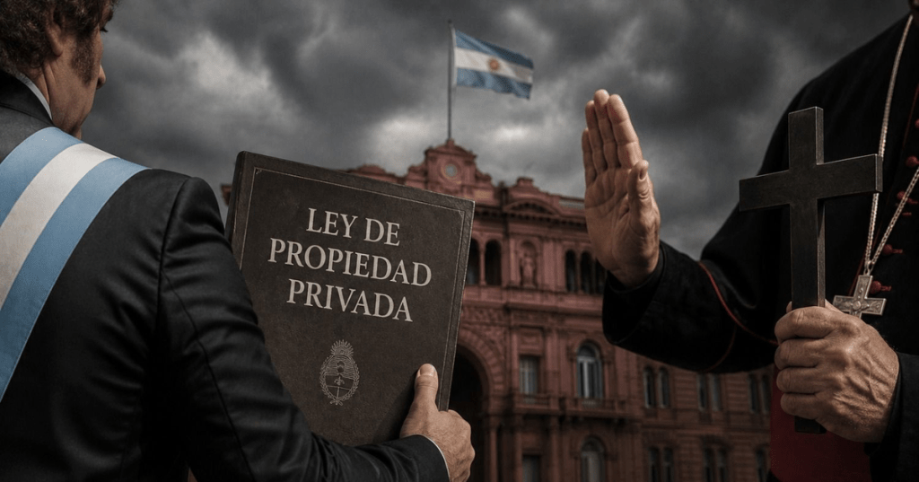 La Iglesia cuestionó el proyecto sobre propiedad privada y pidió al Congreso que lo&nbsp;rechace