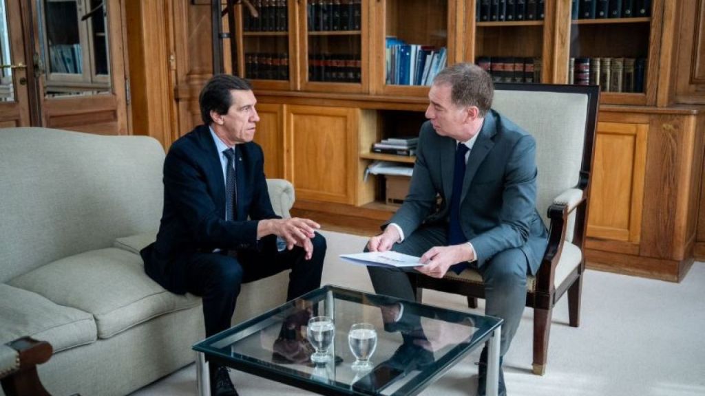 Santilli recibió al gobernador de Jujuy para avanzar en la agenda legislativa con las&nbsp;provincias