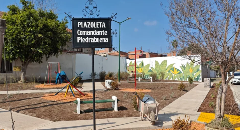 Durand anunció la finalización de la recuperación de la plaza Comandante Piedrabuena: “Estamos transformando la ciudad”
