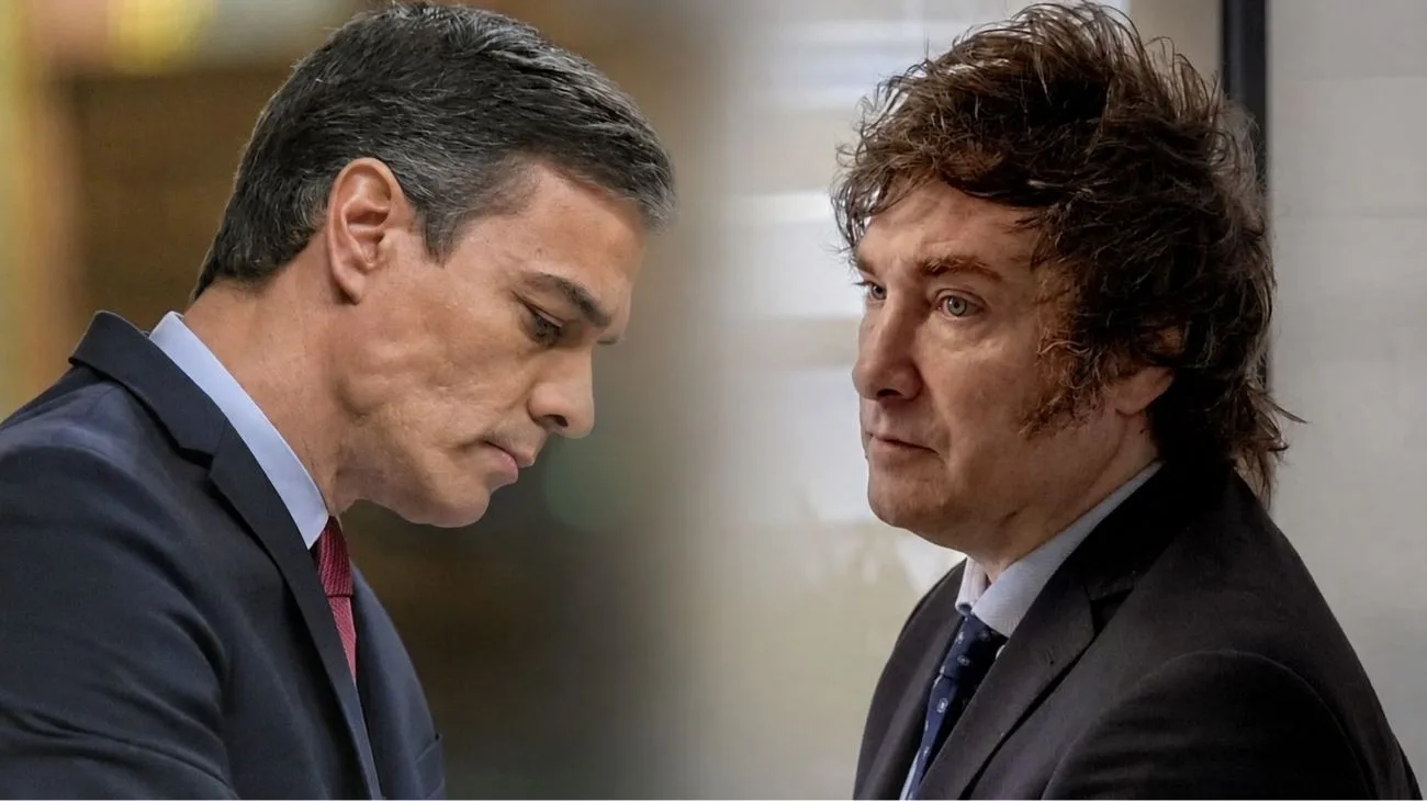 Milei volvió a cuestionar a Pedro Sánchez tras sus cruces con Lula da Silva