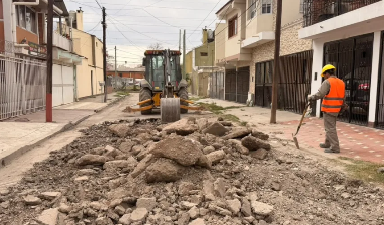 Durand impulsa la pavimentación total del barrio Welindo Toledo: “Nos hicimos cargo de una ciudad en estado crítico, y hoy la estamos recuperando”